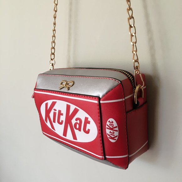 Kit Kat -Small Bag Shoulder/Cross Body Red, White - Picture 8 of 14